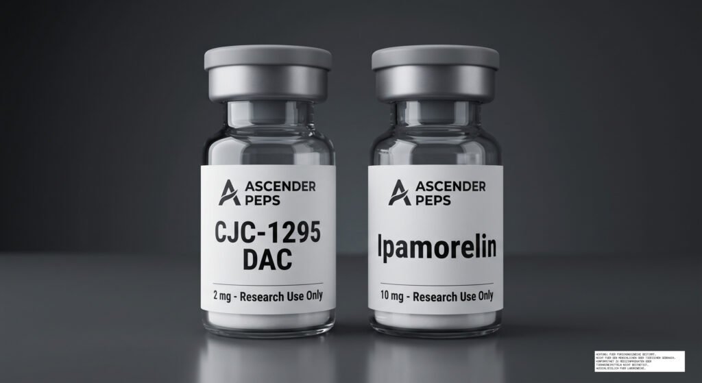 🧬 GH Releasing Stack — CJC-1295 2mg + Ipamorelin 10mg