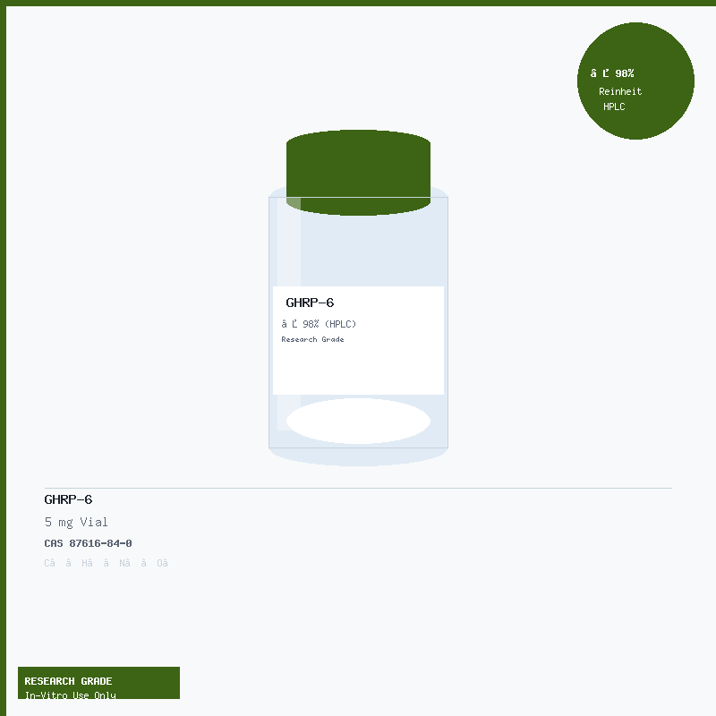 GHRP-6 - 5 mg Vial