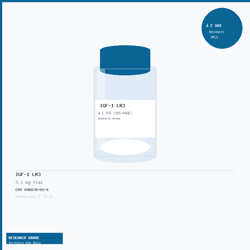 IGF-1 LR3 - 0,1 mg Vial