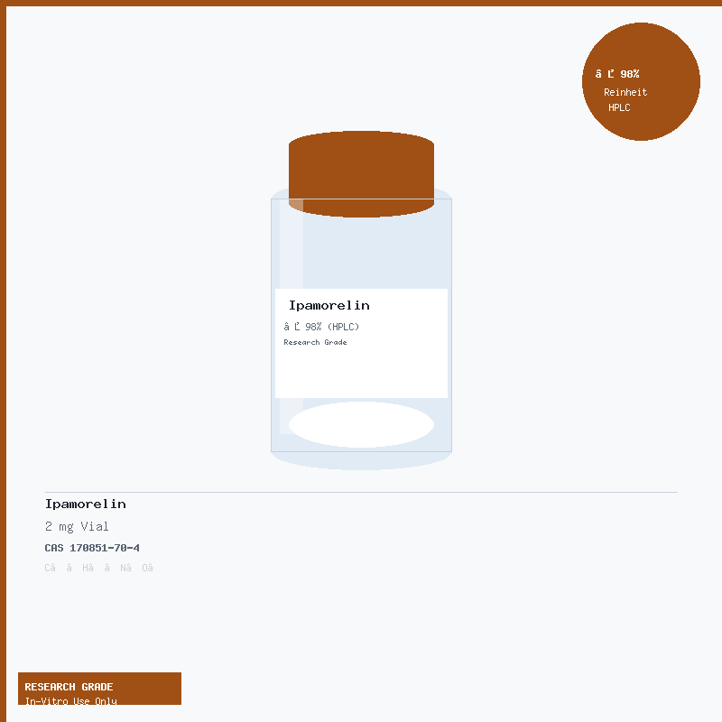 Ipamorelin - 2 mg Vial