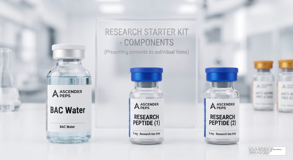 🚀 Research Starter Kit — BPC-157 5mg + CJC-1295 2mg + Ipamorelin 10mg